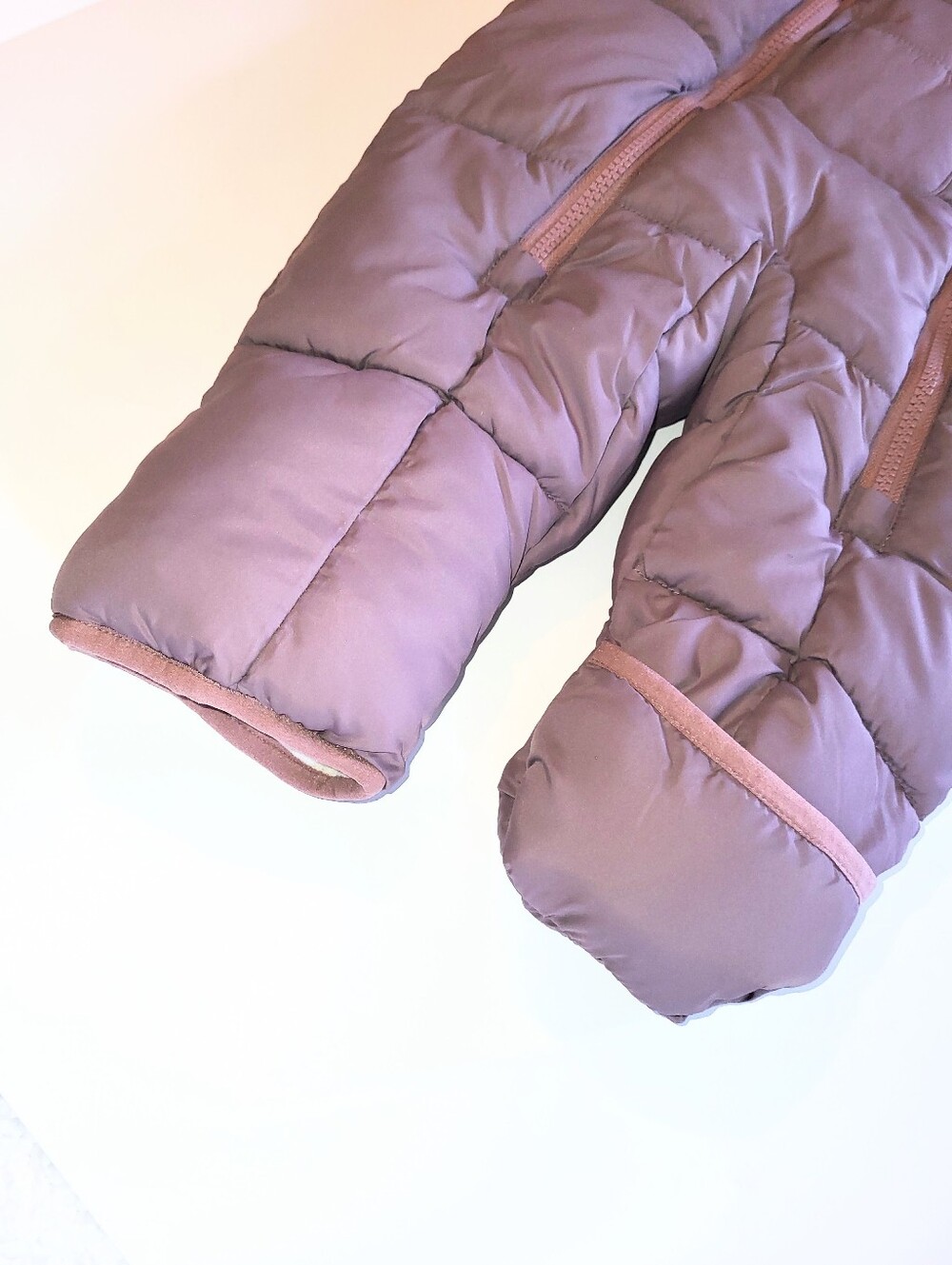 NWT Free Country Quilted Puffer Baby Snowsuit Winter Bunting Size 9-12 Months - Picture 12 of 16
